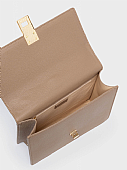 Nolah Τσάντα Χιαστί Ώμου Sevile Taupe Light Gold
 : 4