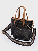 Nolah Τσάντα Χιαστί Ώμου Jenilda Brown Light Gold
 : 3
