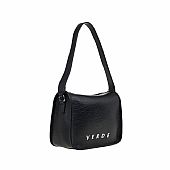 Verde Γυναικεία Τσάντα Χιαστί 16-7482 Black : 2