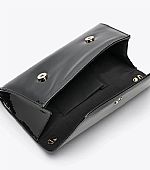AXEL ΤΣΑΝΤΑΚΙ ΦΑΚΕΛΟΣ NAIRA ΜΕ ΛΟΥΣΤΡΙΝ ΟΨΗ 1005-1395 003 BLACK : 5