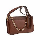 Verde Γυναικεία Τσάντα Ώμου/Χιαστί 16-7501 Brown : 3