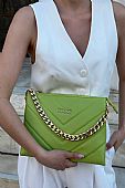 Nolah Τσάντα ώμου & χιαστί Clio Light Green : 4
