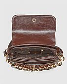 Verde Γυναικεία Τσάντα Ώμου/Χιαστί 16-8139 Animal Print Brown : 4