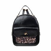Verde Γυναικείο Σακίδιο Πλάτης 16-8140 Animal Print Black : 1