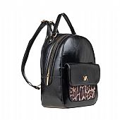 Verde Γυναικείο Σακίδιο Πλάτης 16-8140 Animal Print Black : 2