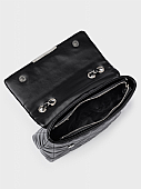 Nolah Τσάντα ώμου & χιαστί Mafalda Black Silver : 3