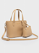 Nolah Τσάντα Χιαστί Ώμου Roma Beige Light Gold

 : 2