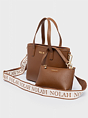 Nolah Τσάντα Χιαστί Ώμου Roma Brown Light Gold

 : 3