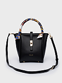 Nolah Τσάντα Χιαστί Ώμου Bridgerton Black Light Gold

 : 1