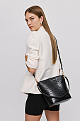 Nolah Τσάντα Χιαστί Ώμου Cecilia Black Light Gold

 : 5