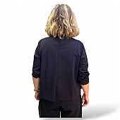 Πουκάμισο ασύμμετρο 04911 Black : 2