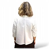 Πουκάμισο ασύμμετρο 04911 White : 2