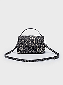 Nolah Τσάντα Χιαστί Ώμου Blake Leopard Black Gun : 1