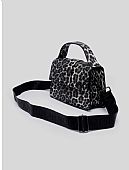 Nolah Τσάντα Χιαστί Ώμου Blake Leopard Black Gun : 3