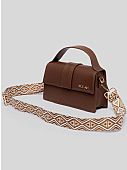 Nolah Τσάντα Χιαστί Ώμου Blake Chocolate Brown : 3