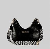 Nolah Τσάντα Χιαστί Ώμου Paolina Black : 3
