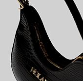 Nolah Τσάντα Χιαστί Ώμου Paolina Black : 5