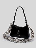 Nolah Γυναικεία Τσάντα Ώμου/ Χιαστί Esme Black Silver : 3
