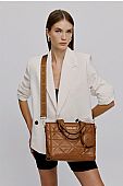 Nolah Τσάντα Χιαστί Ώμου Ryder Medium Brown : 7