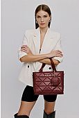 Nolah Τσάντα Χιαστί Ώμου Ryder Medium Burgundy : 6