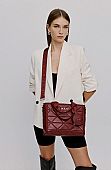 Nolah Τσάντα Χιαστί Ώμου Ryder Medium Burgundy : 8