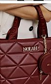 Nolah Τσάντα Χιαστί Ώμου Ryder Medium Burgundy : 9