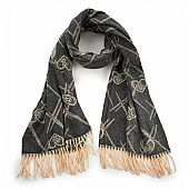 Verde Γυναικείο Κασκόλ/Εσάρπα 06-1171 Black : 1