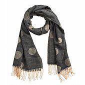 Verde Γυναικείο Κασκόλ/Εσάρπα 06-1161 Black : 1