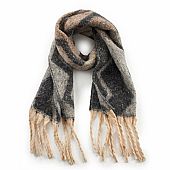Verde Γυναικείο Κασκόλ/Εσάρπα 06-1173 Black : 1