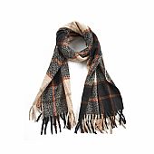 Verde Γυναικείο Κασκόλ/Εσάρπα 06-1225 Black : 1