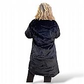 Verde Γούνινο Παλτό 33-0688 Black : 2