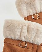 Verde Γυναικεία Γάντια 02-0841 Camel : 3