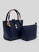 Nolah Τσάντα Χιαστί Ώμου Bridgerton Blue Light Gold

 : 4
