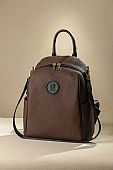Fragola Γυναικεία Τσάντα Πολυμορφικό backpack με casual logo FE236-cognac-wool : 1