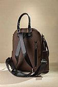 Fragola Γυναικεία Τσάντα Πολυμορφικό backpack με casual logo FE236-cognac-wool : 3