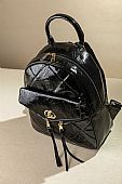 Fragola Γυναικεία Τσάντα Πλάτης FE240-black-shiny : 2