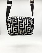 Γυναικεία Τσάντα Χιαστί/Ώμου Ari Gorgio 2595 Black-White : 1