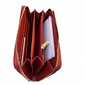 Πορτοφόλι με  φερμουάρ Ari Gorgio 2590 Red : 2