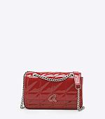 AXEL ΤΣΑΝΤΑΚΙ ΩΜΟΥ ΛΟΥΣΤΡΙΝ ΜΕ ΡΑΦΕΣ ΚΑΙ ΔΙΠΛΗ ΑΛΥΣΙΔΑ 1020-0976 RED : 1