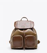 AXEL ΣΑΚΙΔΙΟ ΠΛΑΤΗΣ RIKKE ΜΕ ΜΠΡΟΣΤΙΝΕΣ ΘΗΚΕΣ 1023-0547 BROWN : 1