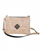 Pierro Tσάντα Χιαστί Flora Strap Mocca : 1