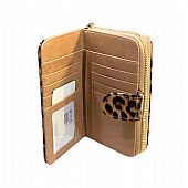 ESLEE Γυναικείο Πορτοφόλι Λεοπάρ F6195 Beige : 2