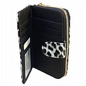 ESLEE Γυναικείο Πορτοφόλι Λεοπάρ F6195 Black : 2