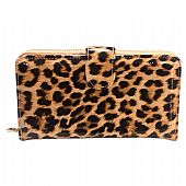 ESLEE Γυναικείο Πορτοφόλι Λεοπάρ F6193 Brown : 1