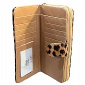 ESLEE Γυναικείο Πορτοφόλι Λεοπάρ F6193 Brown : 2