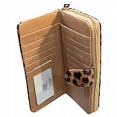 ESLEE Γυναικείο Πορτοφόλι Λεοπάρ F6193 Beige : 3