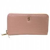 Γυναικείο Πορτοφόλι με διπλό φερμουάρ F1011 Pink : 1