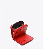 AXEL ΓΥΝΑΙΚΕΙΟ ΠΟΡΤΟΦΟΛΙ ΜΙΚΡΟ ΛΟΥΣΤΡΙΝ ΜΕ ΡΑΦΕΣ 1101-1886 RED : 4