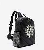 AXEL ΣΑΚΙΔΙΟ ΠΛΑΤΗΣ ΜΕ ΤΥΠΩΜΑ ΠΕΤΑΛΟΥΔΑ ΚΑΙ ΡΑΦΕΣ 1023-0569 BLACK : 4