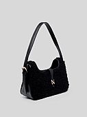 Nolah Τσάντα Ώμου Sheepy Black : 2